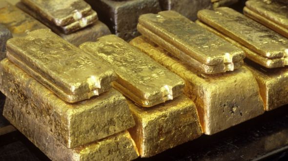 Gold ingots (file image)