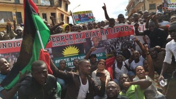 Masu fafutukar kafa Biafra