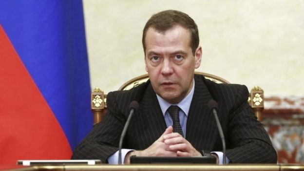 Russian Prime Minister Dmitry Medvedev. Photo: June 2017