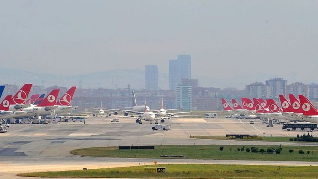 Turkish Airlines planes