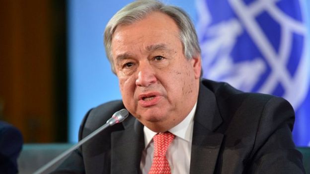 António Guterres pia amelaani kitendo hicho