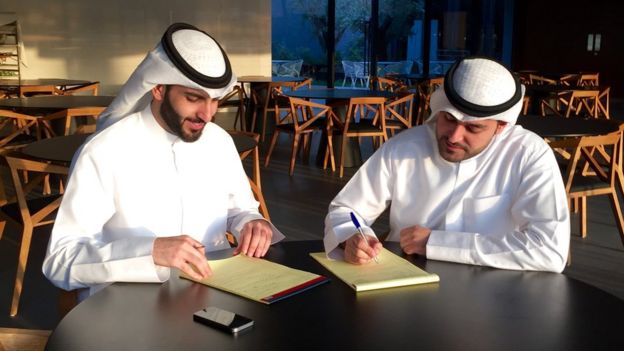 Hashim Bahbahani and Ahmad Marafi