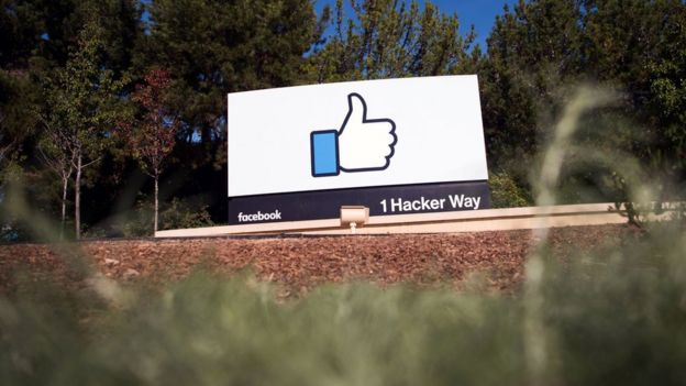 Facebook's 'like' sign at its Menlo Park campus