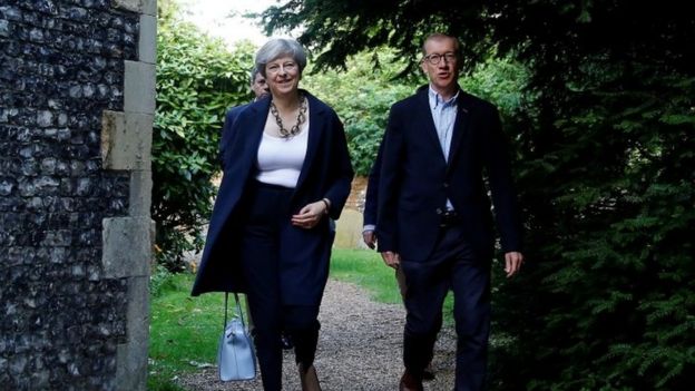 Theresa and Philip May
