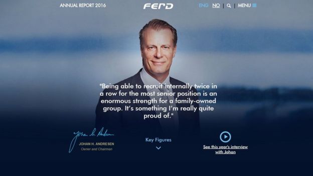 Página web de Ferd