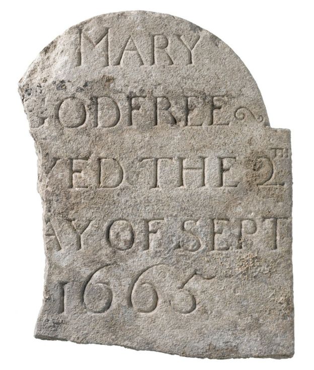 Gravestone of Mary Godfree