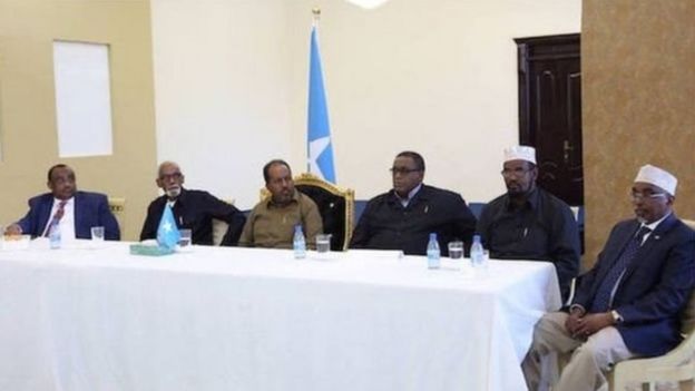 Madashii Qaranka oo uu madax ka ahaa madaxweynihii hore, Xasan Sheekh Maxamuud