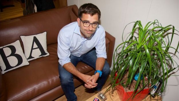 Nicolas Brusson, cofundador de BlaBlaCar, en la oficina de Londres