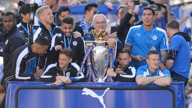 Leicester City title parade