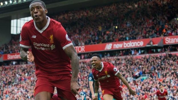 Liverpool waliitandika Middlebrogh mabao 3-0.