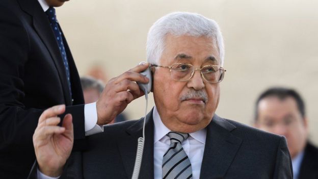 Rais wa Palestina Mahmoud Abbas