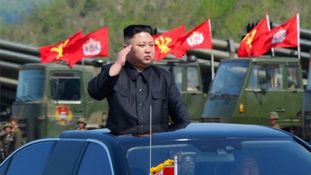 O líder norte-coreano, Kim Jong-un