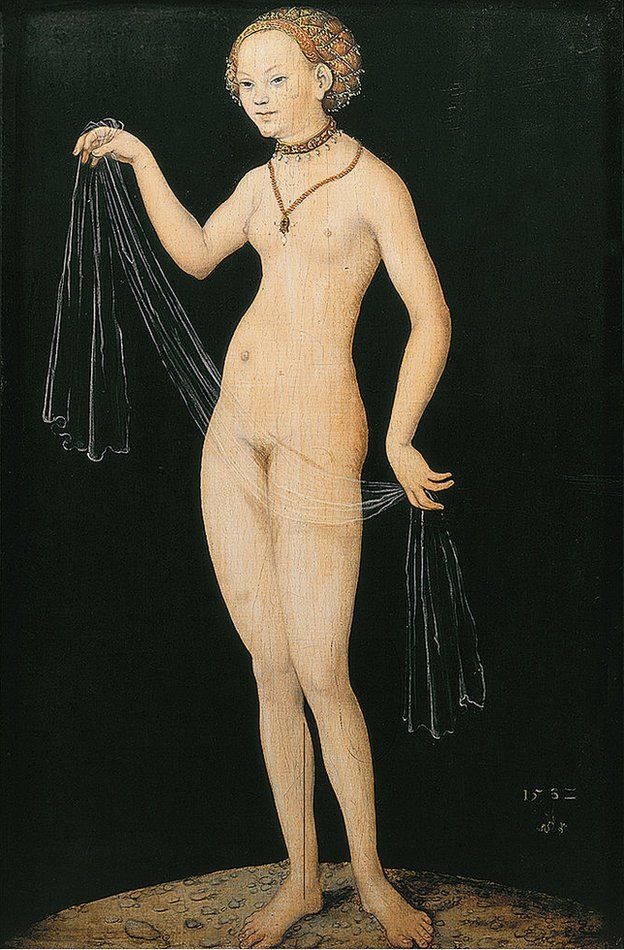Venus de Lucas Cranach el Viejo. Dominio Público.