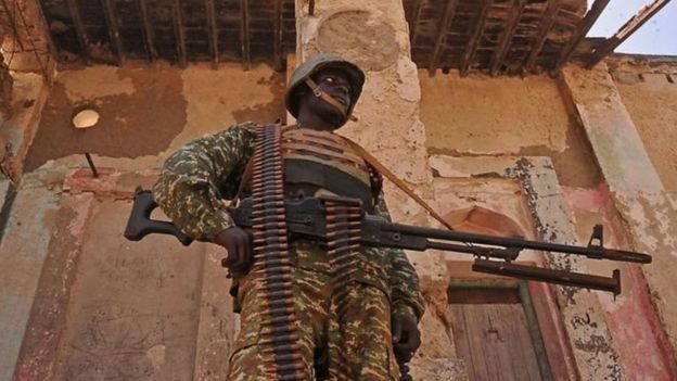 அமைதி காக்கும் தளம் மீது துப்பாக்கிச்சூடு