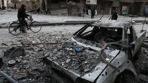 சிரியா: தற்காலிக போர்நிறுத்தத்திற்கு பிறகும் தொடரும் போர்