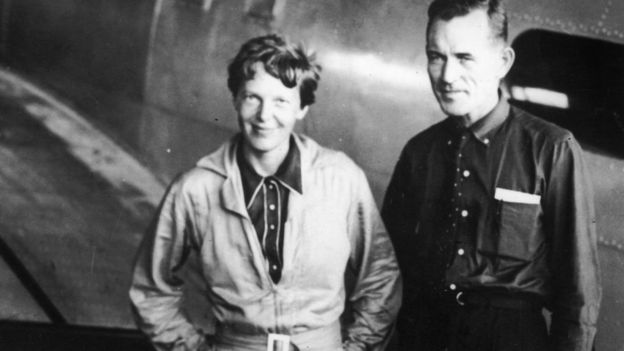 Amelia Earhart e Fred Noonan