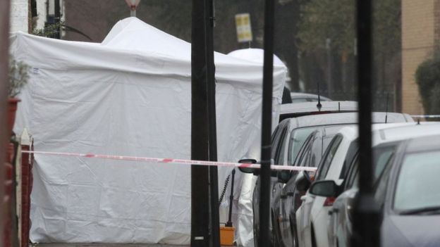Tent on Chalgrove Road