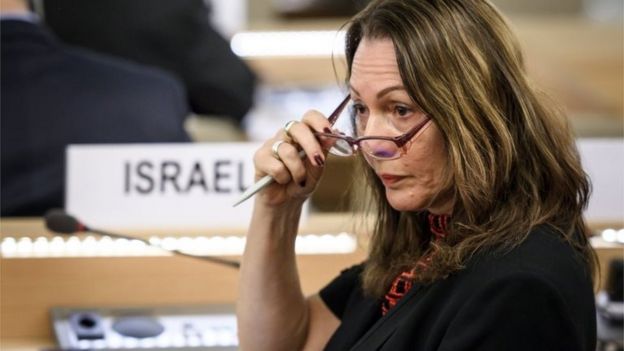 Aviva Raz Shechter, embajadora de Israel ante Naciones Unidas.