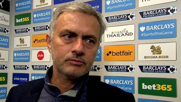 Kocha wa manchester United Jose Mourinho