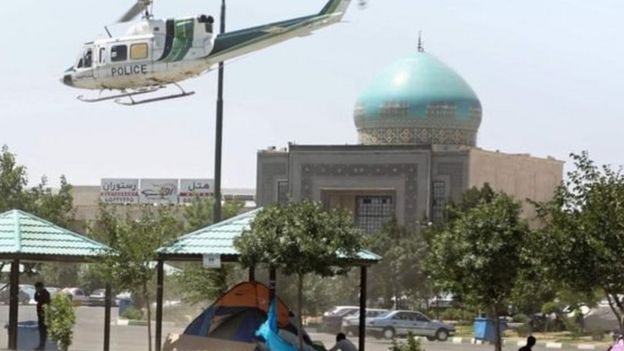 وزير الخارجية الإيراني جواد ظريف يدين تصريحات ترامب بخصوص الهجمات في طهران