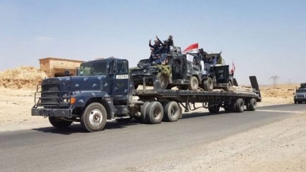 العراق يطلق عملية عسكرية برية لاستعادة تلعفر
