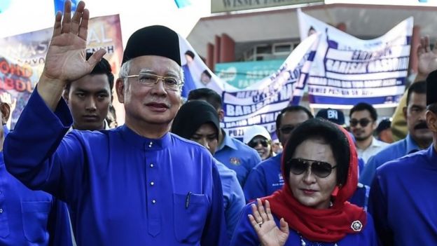 Najib Razak và vợ