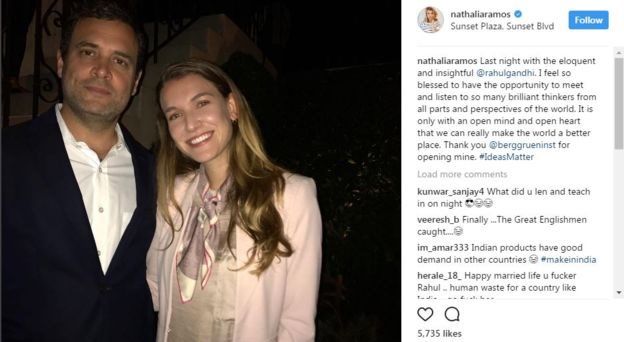 ராகுல் மற்றும் நதாலியா