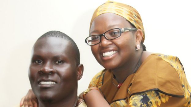 George Obiero and his wife Millicent Wanjiru