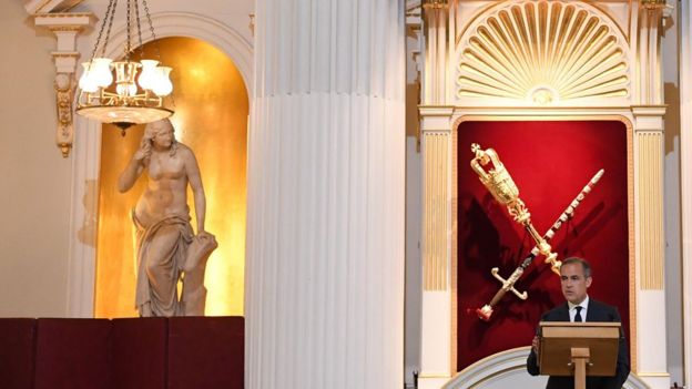 Bank of England governor Mark Carney