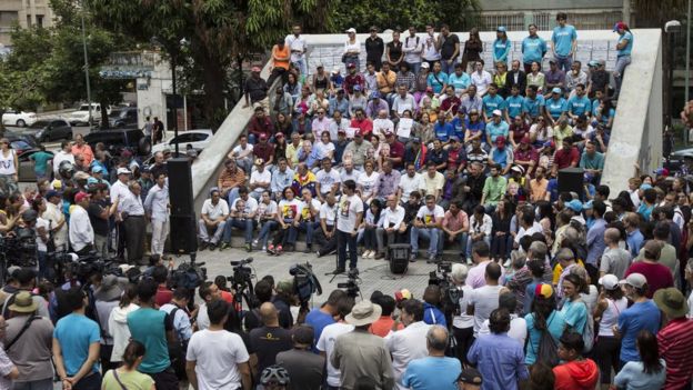 Discurso en Caracas