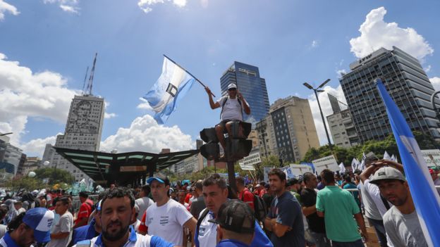 Marcha en Argentina