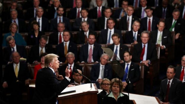 Trump iyo Congress-ka xiriirka ka dhaxeeya ma ahan mid fiican
