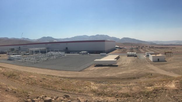 La fábrica de Tesla