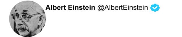 Twitter Einstein