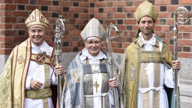 Bispos atuais da Suécia