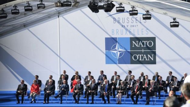 Líderes de la OTAN.