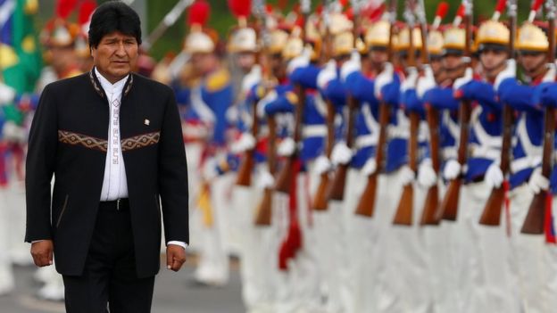 Evo Morales en una foto del 5 de diciembre.