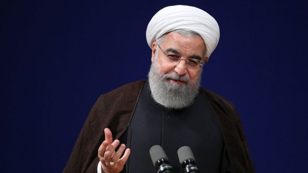 Iranian president Hassan Rouhani