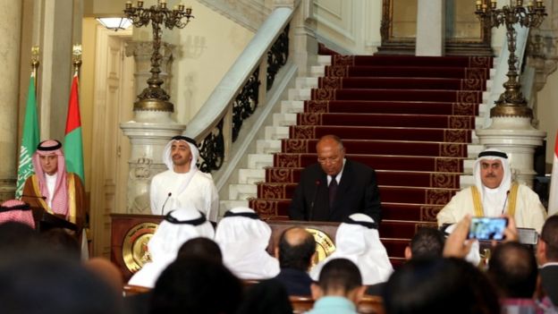 سجال في صحف عربية بشأن بيان الدول الأربع "المقاطعة" لقطر