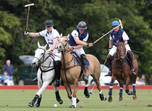 Jugadores de polo