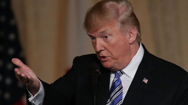 "அதிபர் டிரம்பை யாராலும் கட்டுப்படுத்த முடியாது"