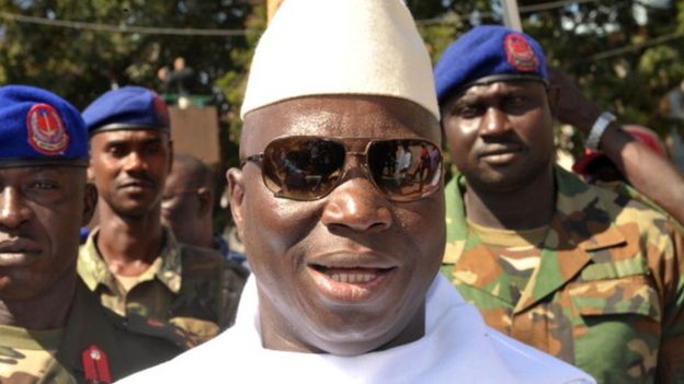 Yahya Jammeh (archive shot)