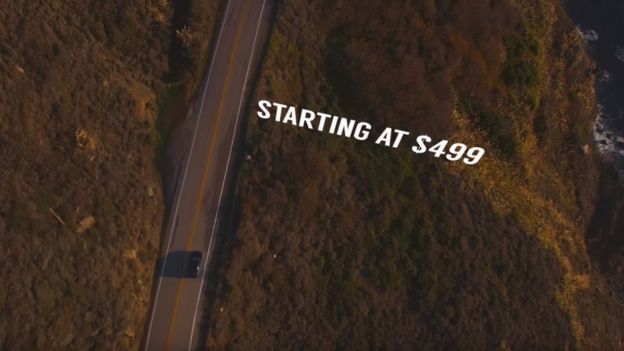 Spoof Honda car ad