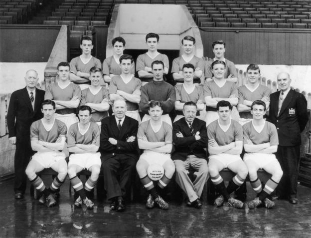 El Manchester United dirigido por Matt Busbt de 1957.