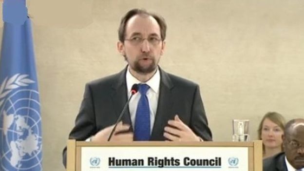 ஐ.நா. மனித உரிமை ஆணையர் சையத் அல் ஹூசைன்