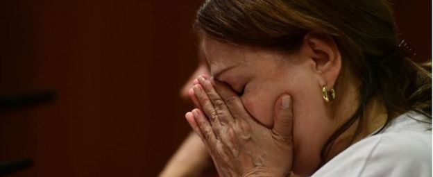 Wife of prominent opposition leader and mayor of Caracas Antonio Jose Ledezma, Mitzy Capriles