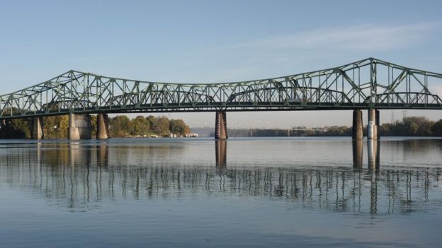 Vista del rio Ohio.