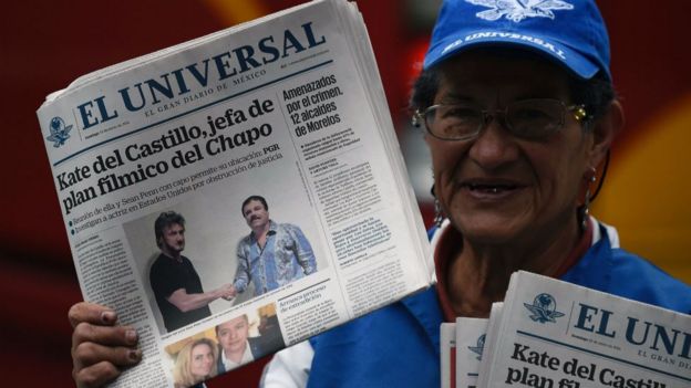Los medios mexicanos siguen la controversia alrededor de Kate del Castillo