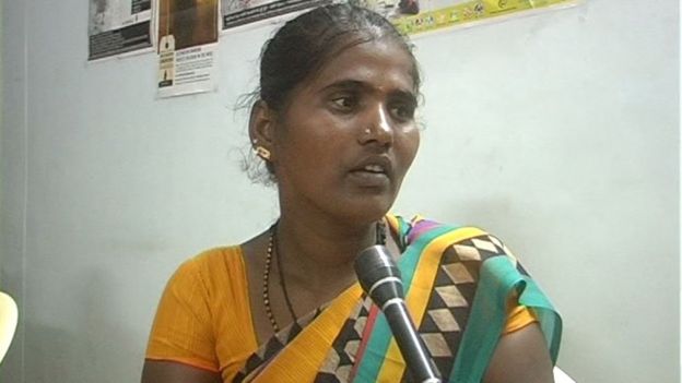 பாதிக்கப்பட்ட பெண்