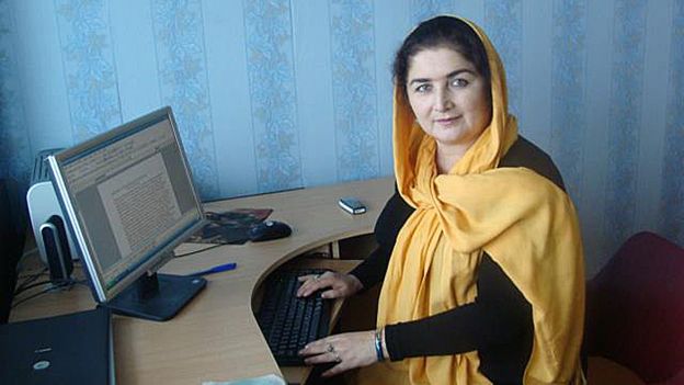 Журналистка из Таджикистана Сурае Шуджоат